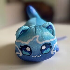 Aphmau MeeMeows Mystery Plush 6” Elemental Water Cat - EUC